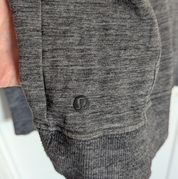 Lululemon Scuba Pullover Hoodie - Dark Grey sz 10 - Picture 6 of 6